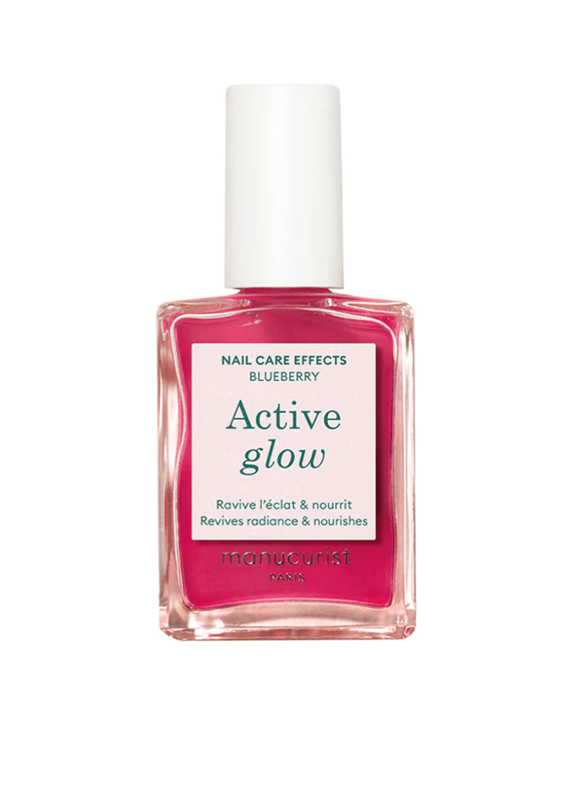 Living Beauty nail polish Manucurist Active Glow Blueberry