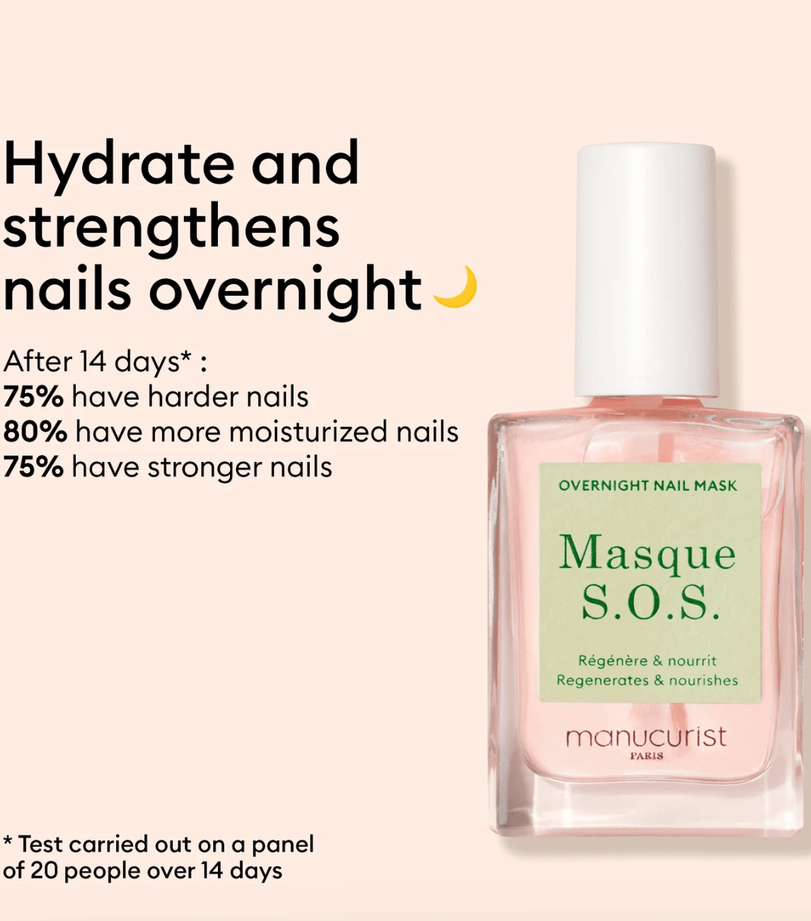 Manucurist nail mask S.O.S Nail Mask