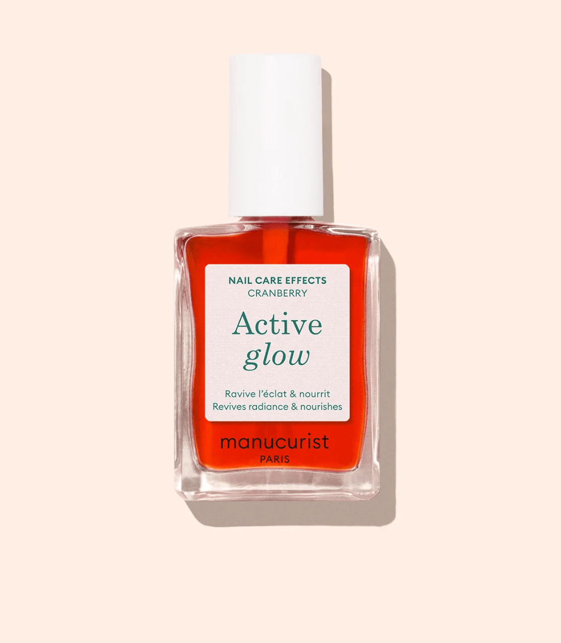 Manucurist nail polish Active Glow Cranberry