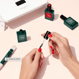 Manucurist nail polish Pro Green Flash Kit - Hortencia + Poppy Red