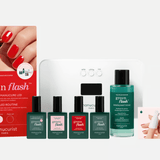 Manucurist nail polish Pro Green Flash Kit - Hortencia + Poppy Red