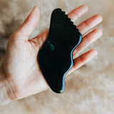 Beauty Secrets Gua Sha Dark Green Nephrite