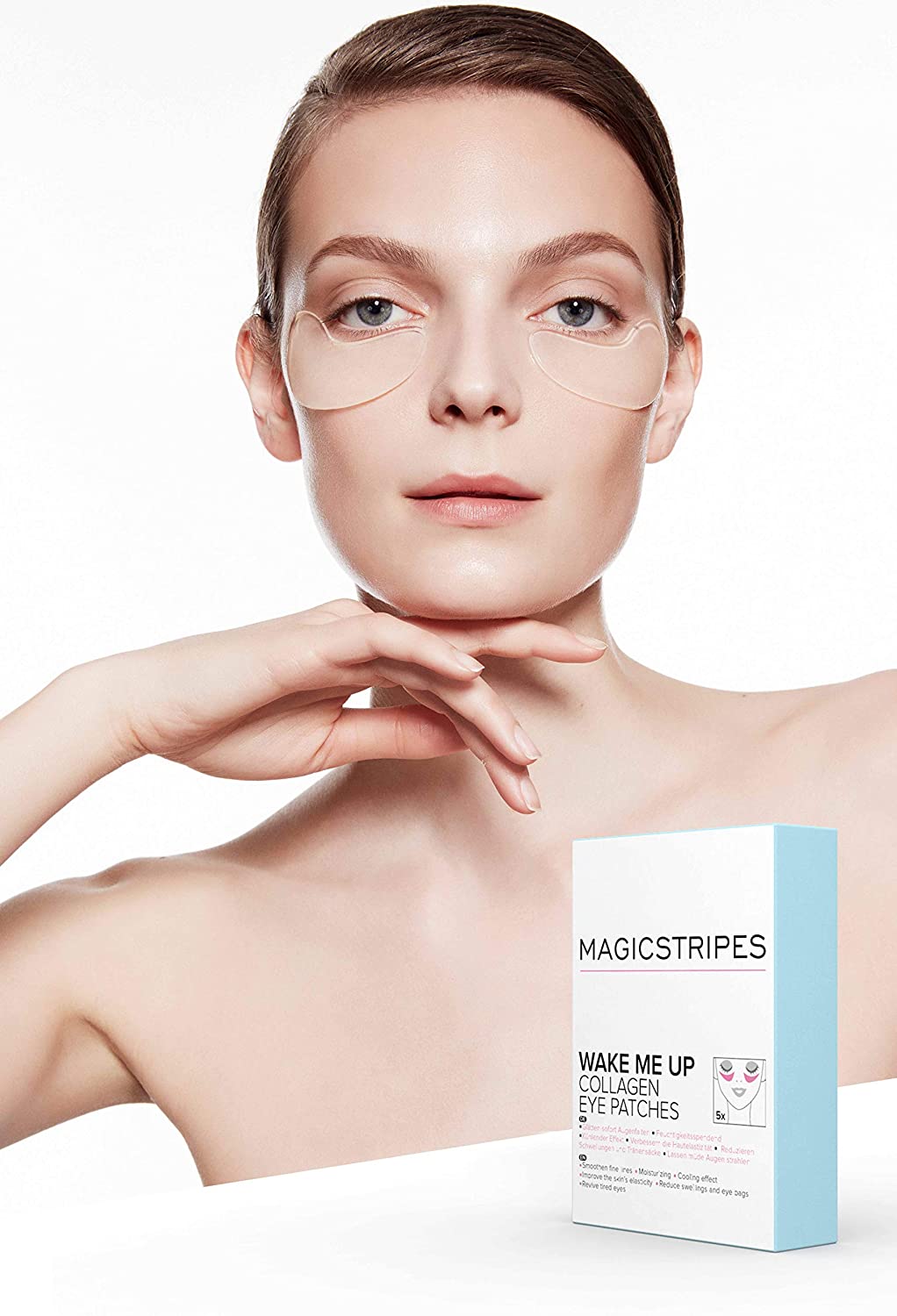 Magic Stripes 5 sheet Magic Stripes Wake Me Up Collagen Eye Patches