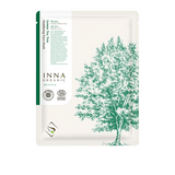 Nourish Clean Beauty Sheet Mask Inna Organic Lemon Tea Tree Mattifying Face Mask