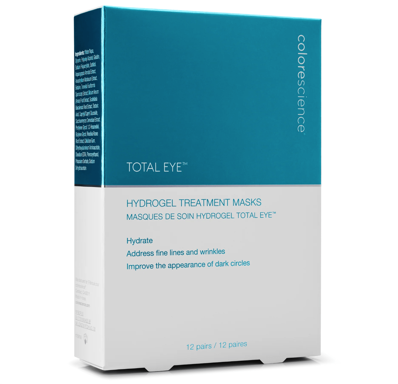 Colorescience Skin Care Total Eye® Hydrogel Treatment Masks