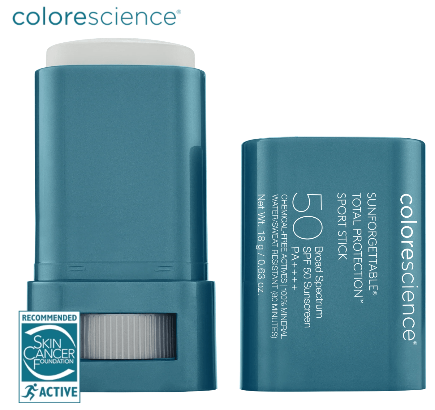 Colorescience Sunscreen Sunforgettable® Total Protection® Sport Stick SPF 50