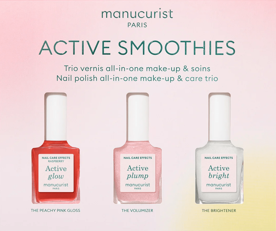 Living Beauty nail polish Manucurist Active Smoothies