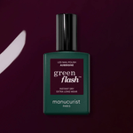 Living Beauty nail polish Manucurist Aubergine Polish