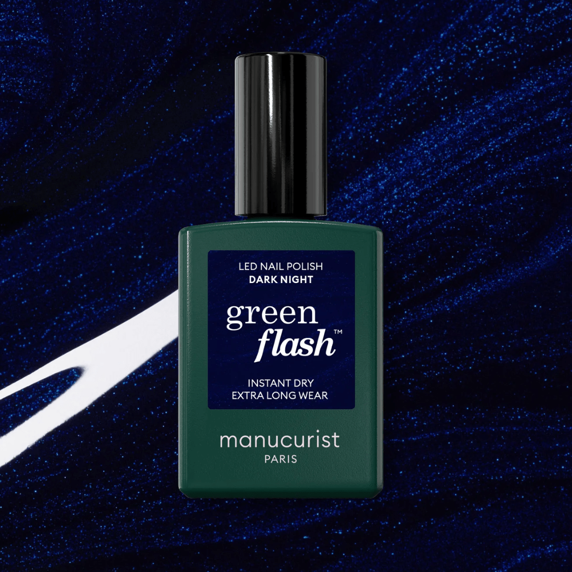 Living Beauty nail polish Manucurist Dark Knight Polish