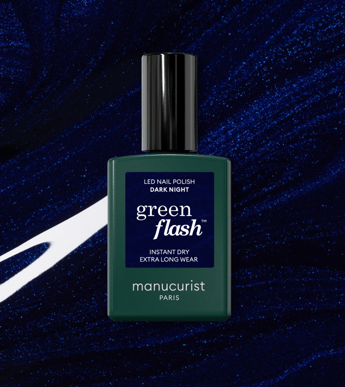Living Beauty nail polish Manucurist Dark Knight Polish