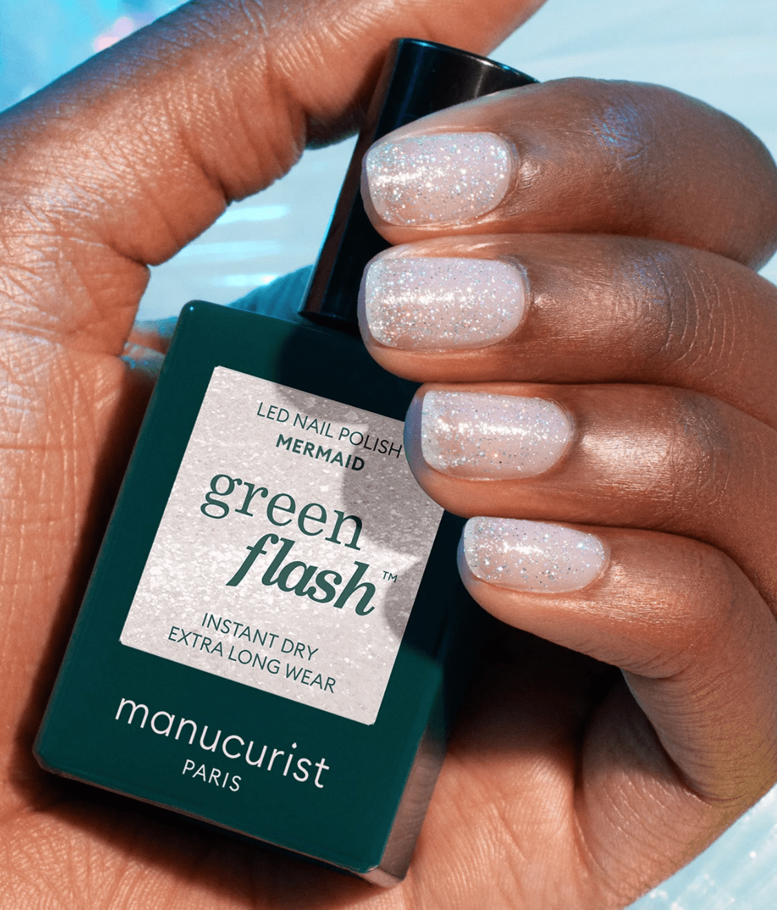 Living Beauty nail polish Manucurist Mermaid Polish