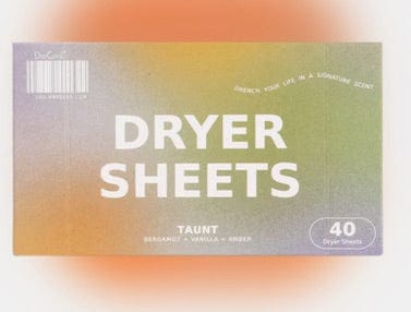 Myuz Artistry Dryer Sheets Taunt