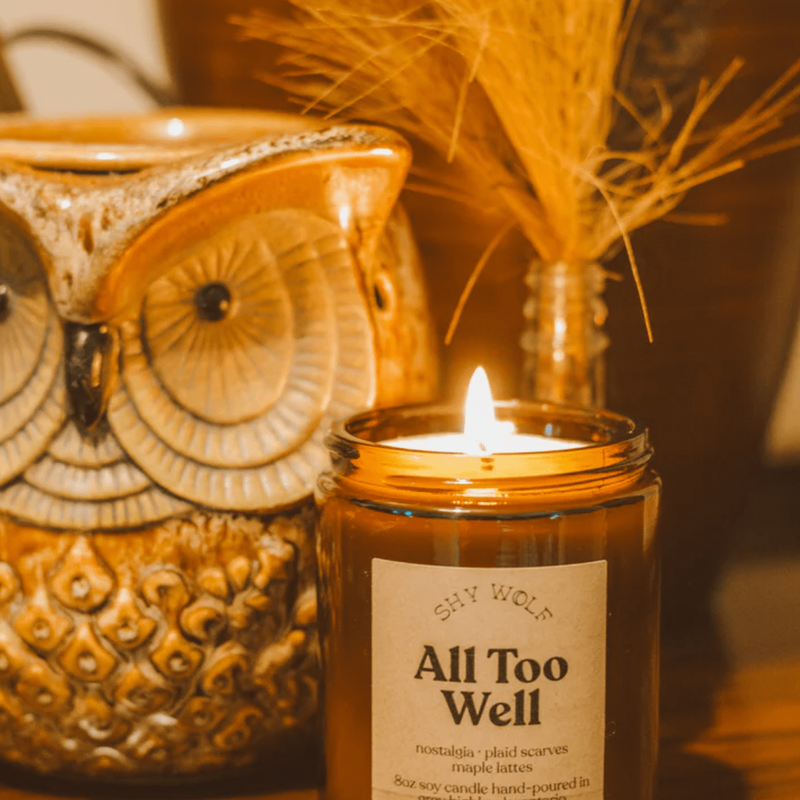 Shy Wolf Candle All Too Well