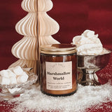 Shy Wolf Candle Marshmellow World