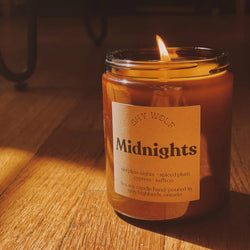 Shy Wolf Candle Midnights