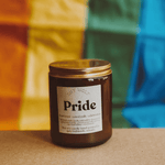 Shy Wolf Candle Pride