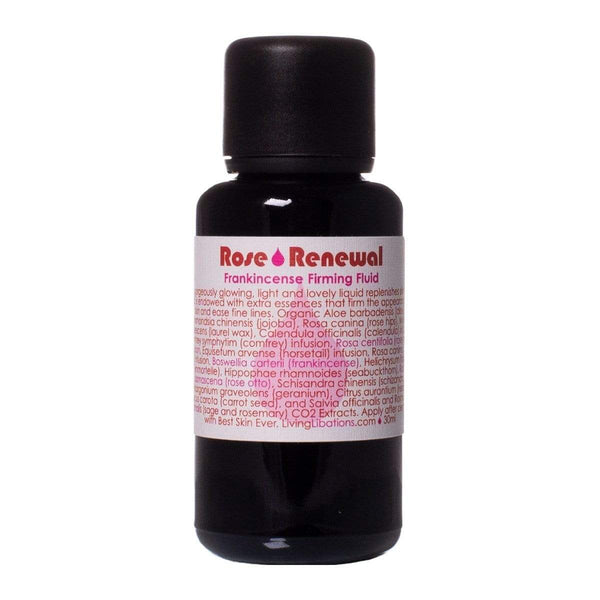 Living Libations Rose Renewal Frankincense Firming Fluid