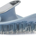 Manta Blue (with mirror on handle) Manta Healthy Hair Brush