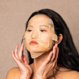 Nourish Clean Beauty Sheet Mask Inna Organic Lemon Tea Tree Mattifying Face Mask