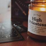 Shy Wolf Candle High Priestess