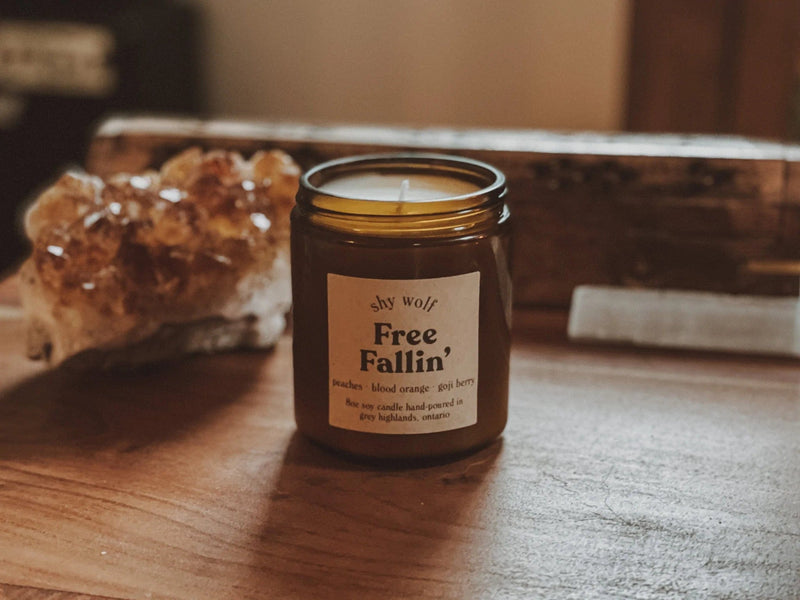 Shy Wolf Candles Free Fallin’