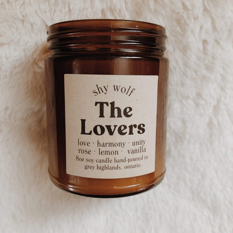 Shy Wolf Candles The Lovers
