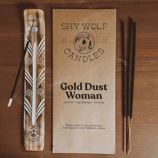Shy Wolf Incense Gold Dust Woman Incense
